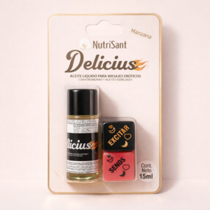 aceite de masaje erótico con dados (15ml)
