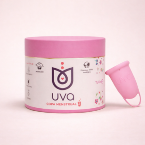 copa menstrual 2 talla 2 rosada