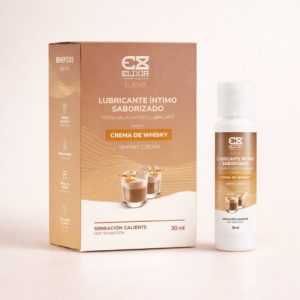 Nuestros Productos elixir lube — lubricante saborizado crema de whisky (30ml)