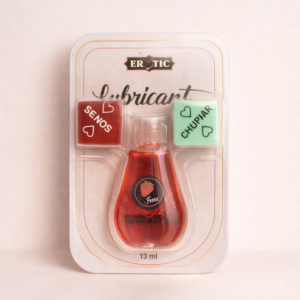 lubricante saborizado con dados fresa (13ml)